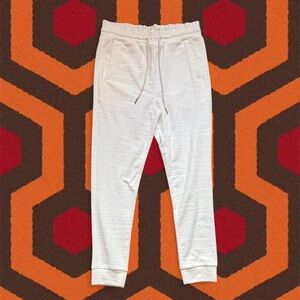 NWOT TWIIN Women’s Low Key High-Rise Off-White Drawstring Casual Jogger Pants